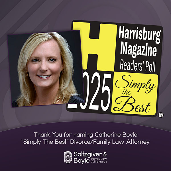 Harrisburg Magazine Simply The Best Divorce / Family Law Attorney 2025